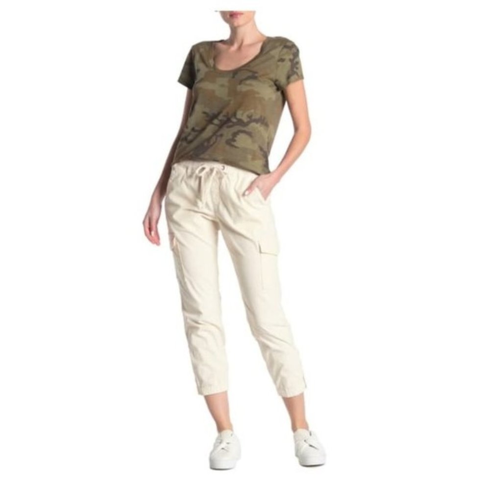 Sanctuary Mia Stretch Cotton Cargo Jogger Pants